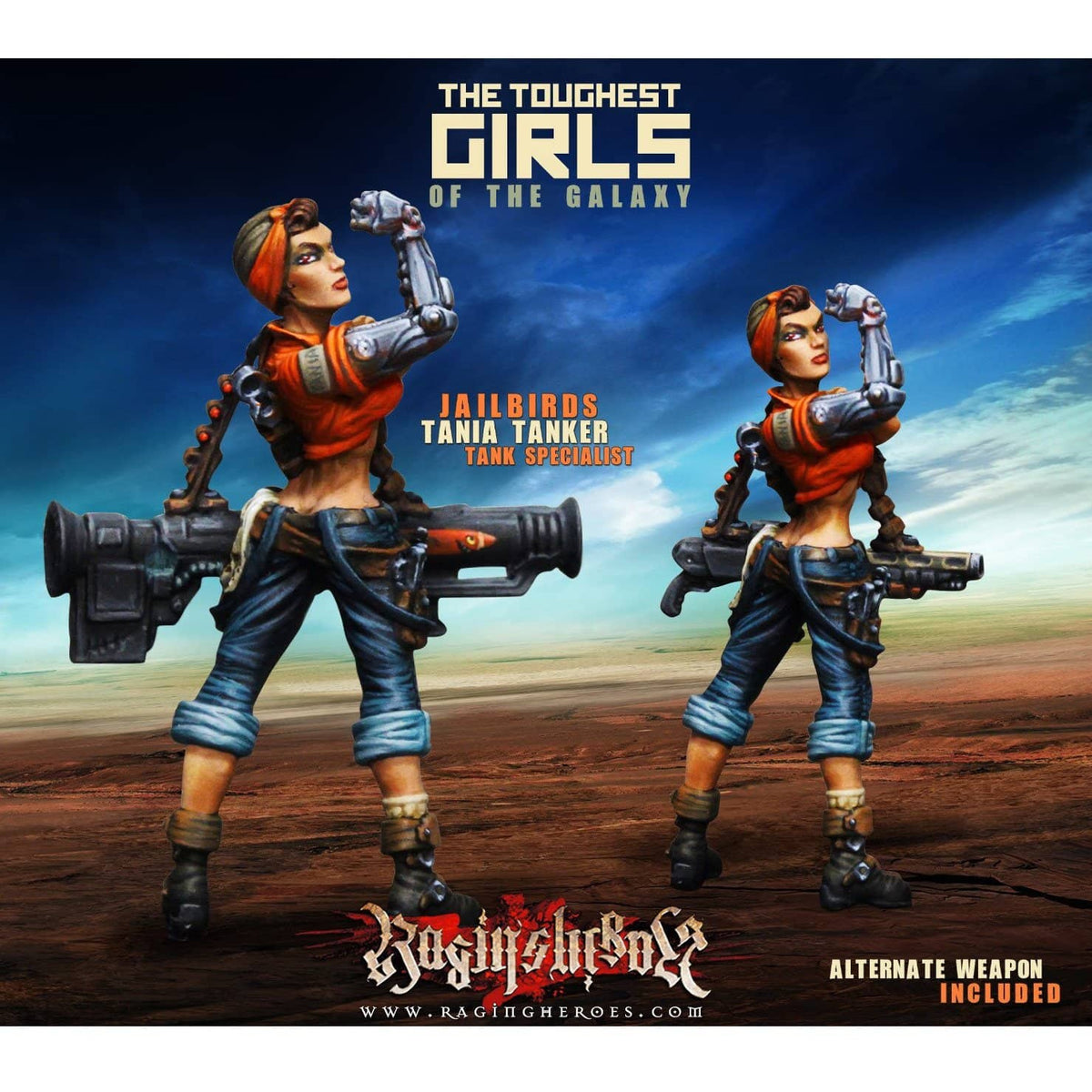 Heroines Box Jailbirds 4 - Raging Heroes