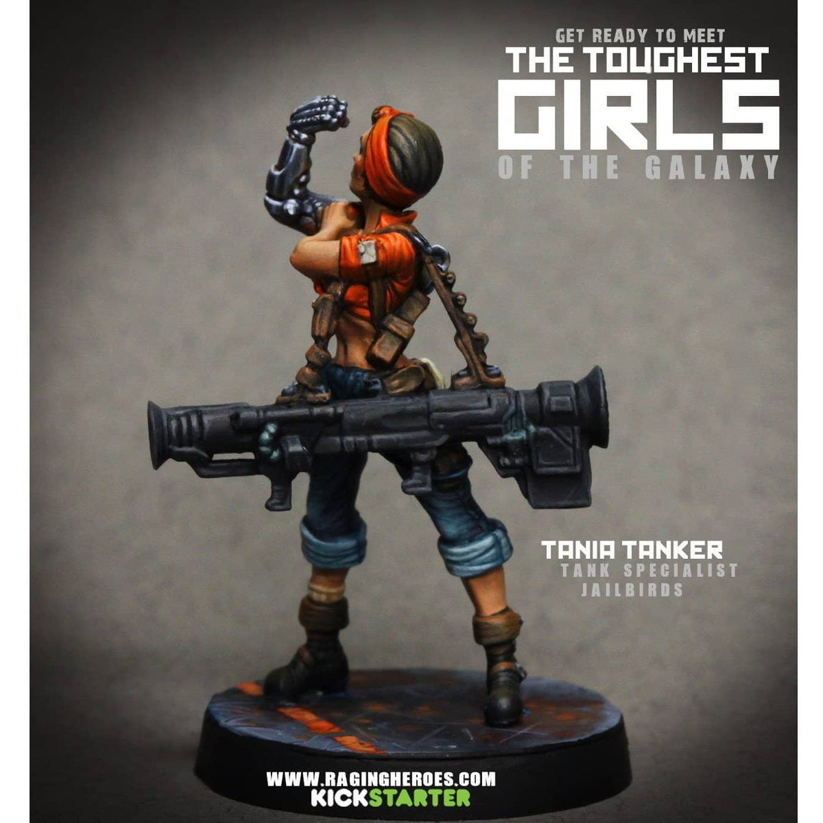 Tania Tanker, Tank Specialist (JB) - Raging Heroes