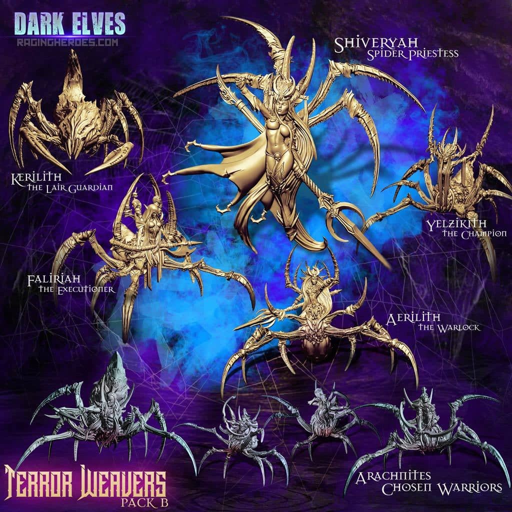 Terror Weavers Packs (DE - F) - Raging Heroes