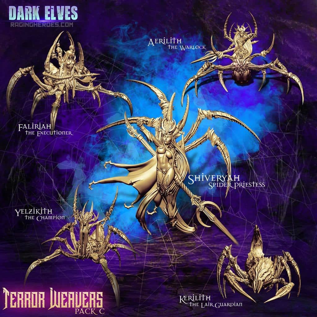 Terror Weavers Packs (DE - F) - Raging Heroes