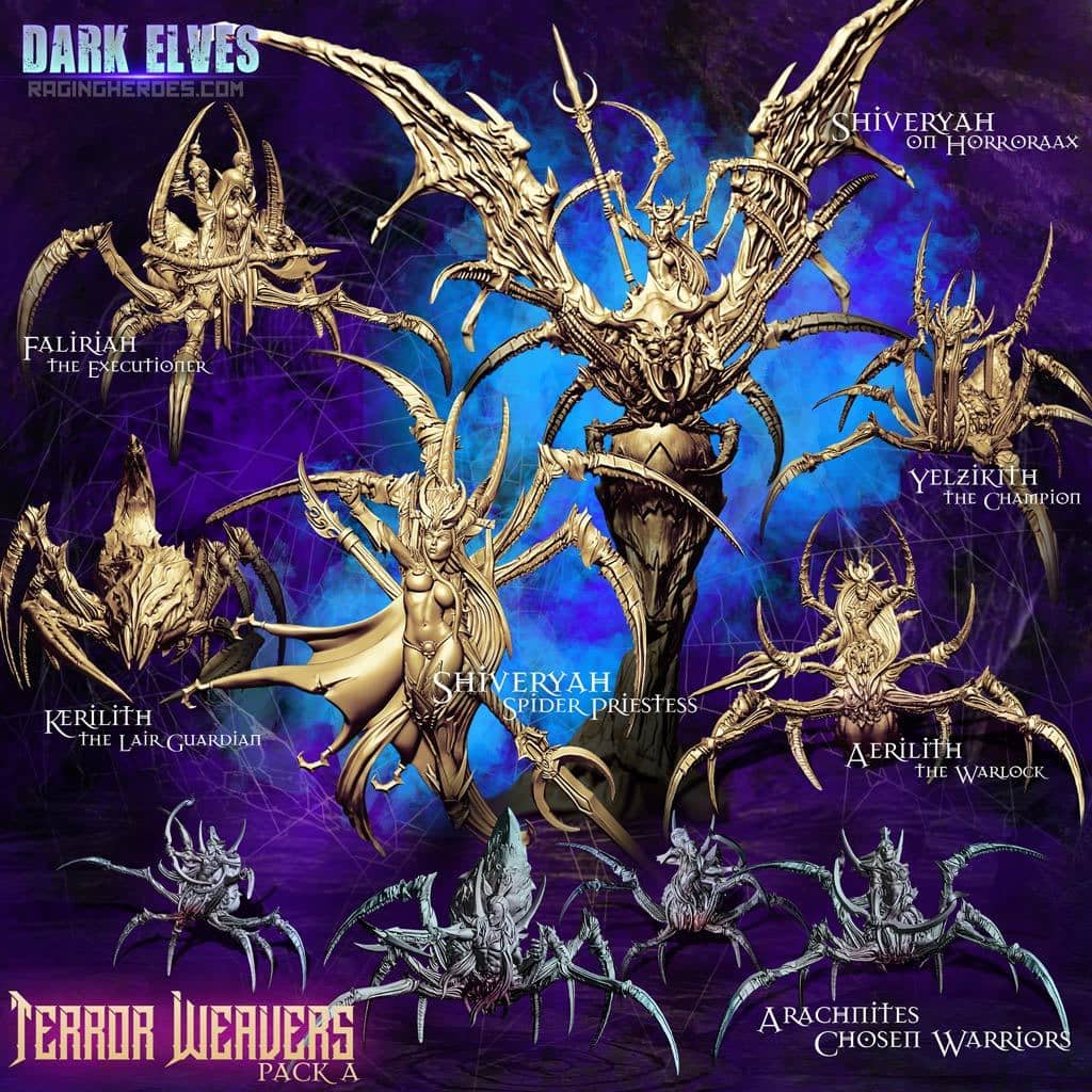 Terror Weavers Packs (DE - F) - Raging Heroes