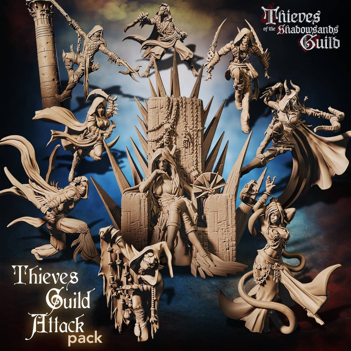 Thieves Guild Attack Pack (T - F) - Raging Heroes