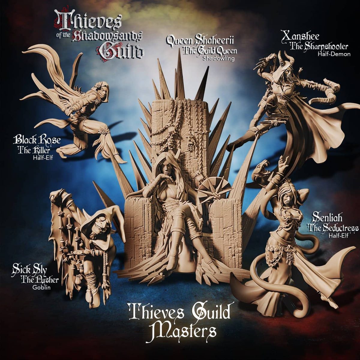 Thieves Guild Masters (T - F) - Raging Heroes