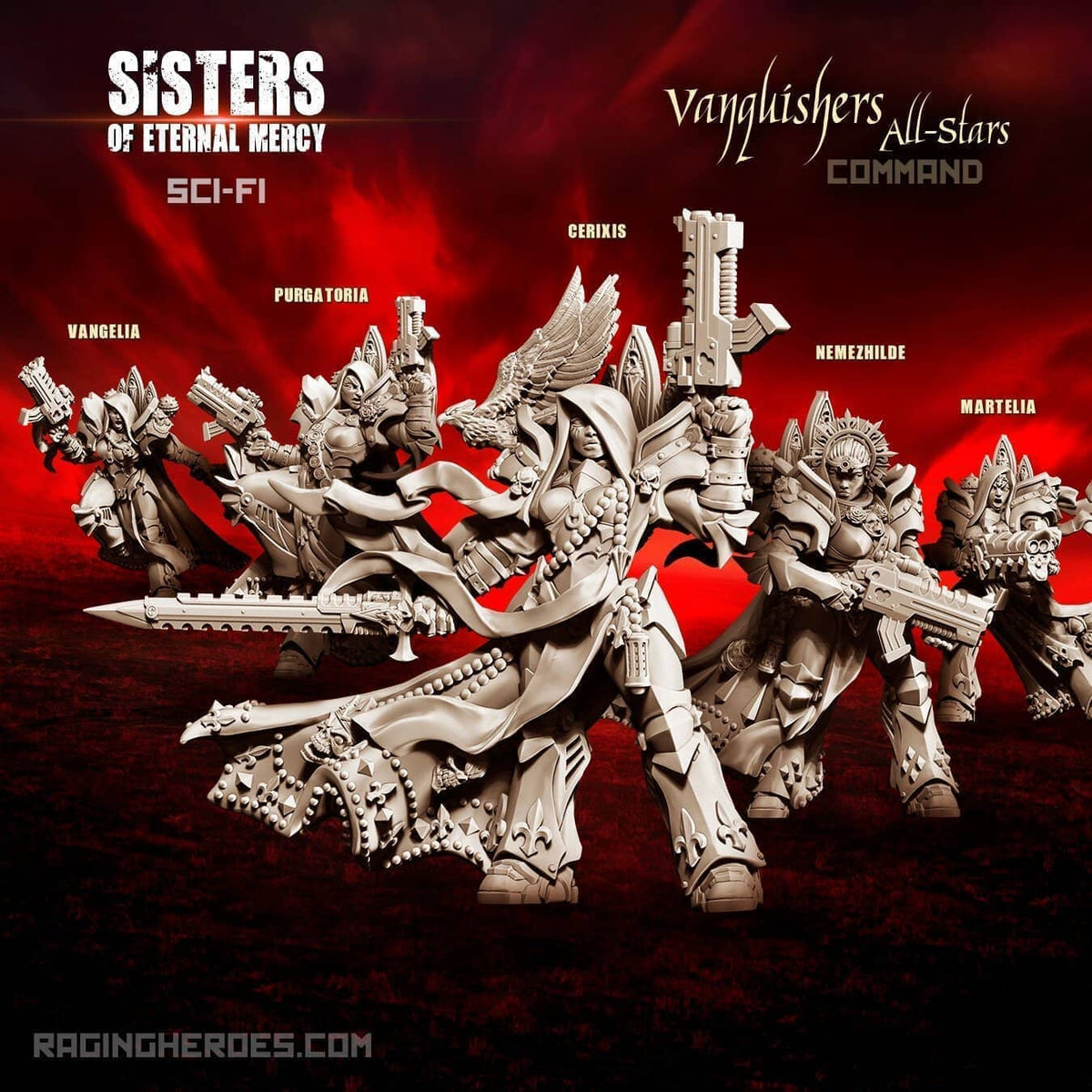 Open Fire Packs (Sisters - SF) - Raging Heroes