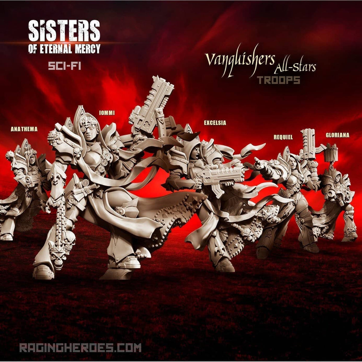 Open Fire Packs (Sisters - SF) - Raging Heroes