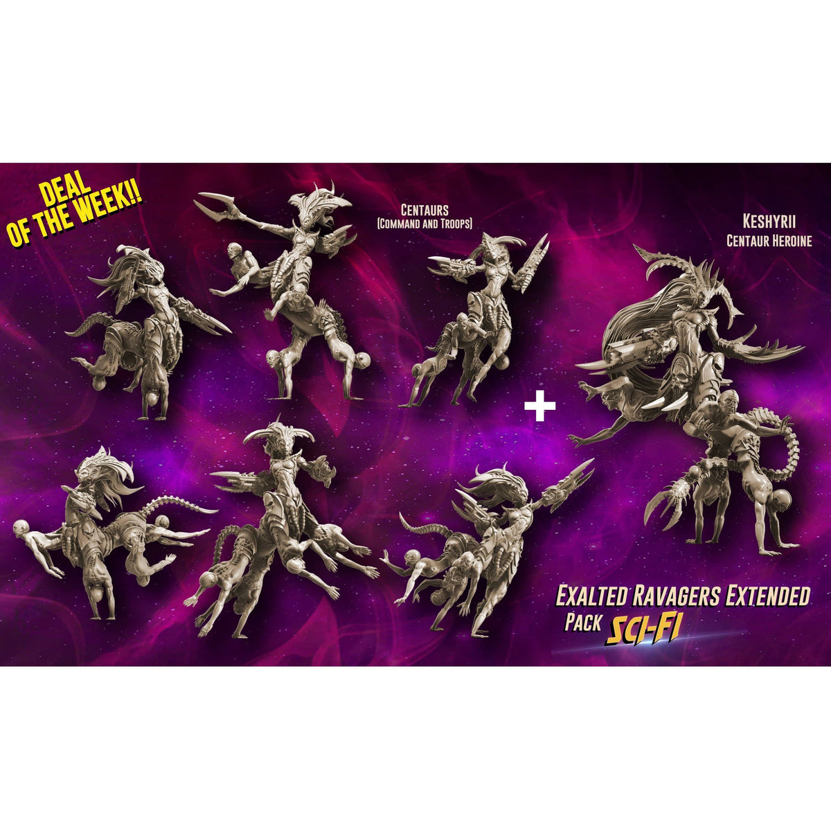 Exalted Ravagers EXTENDED Pack (LE - SF) - Raging Heroes