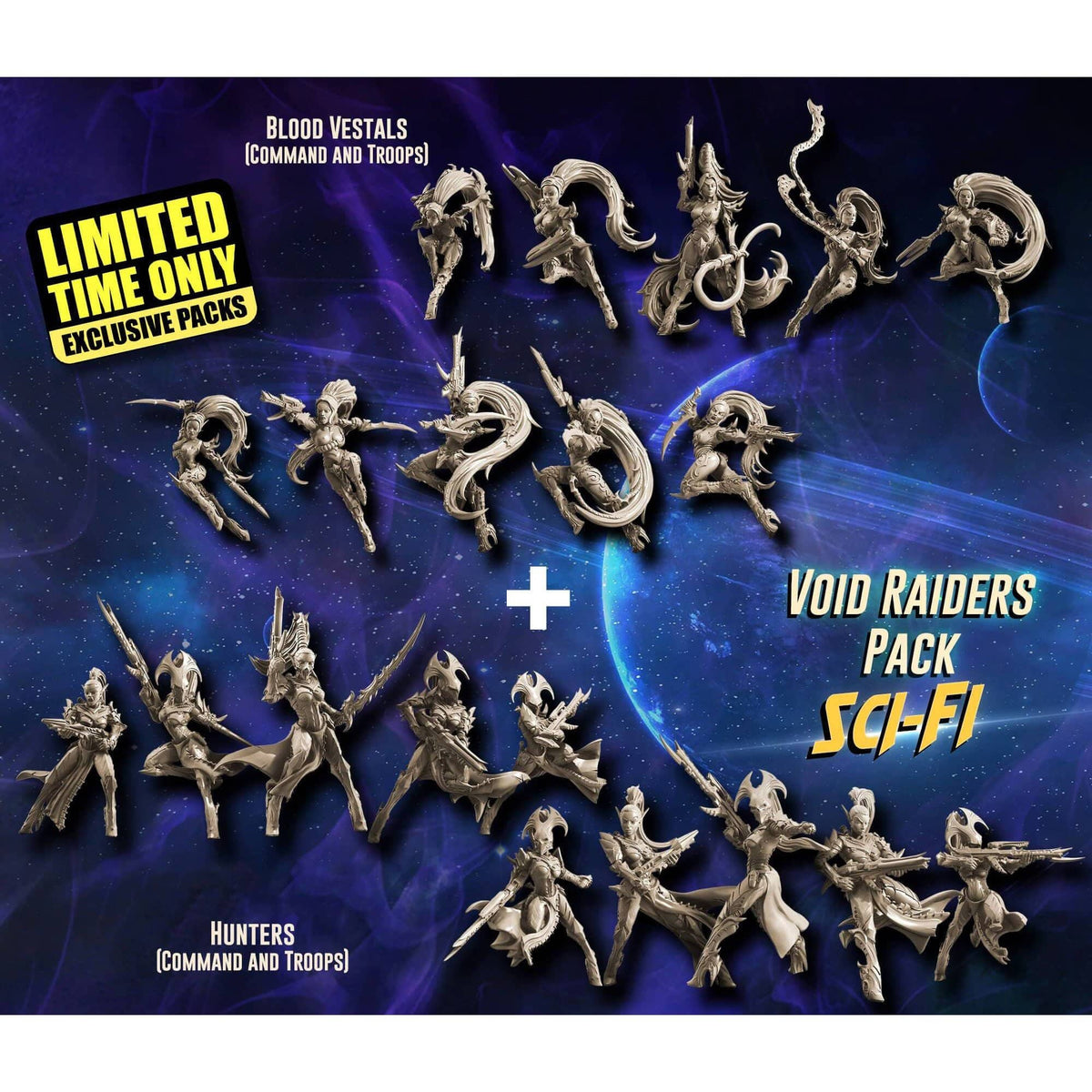 EXCLUSIVE Void Raiders Pack (VE - SF) - Raging Heroes