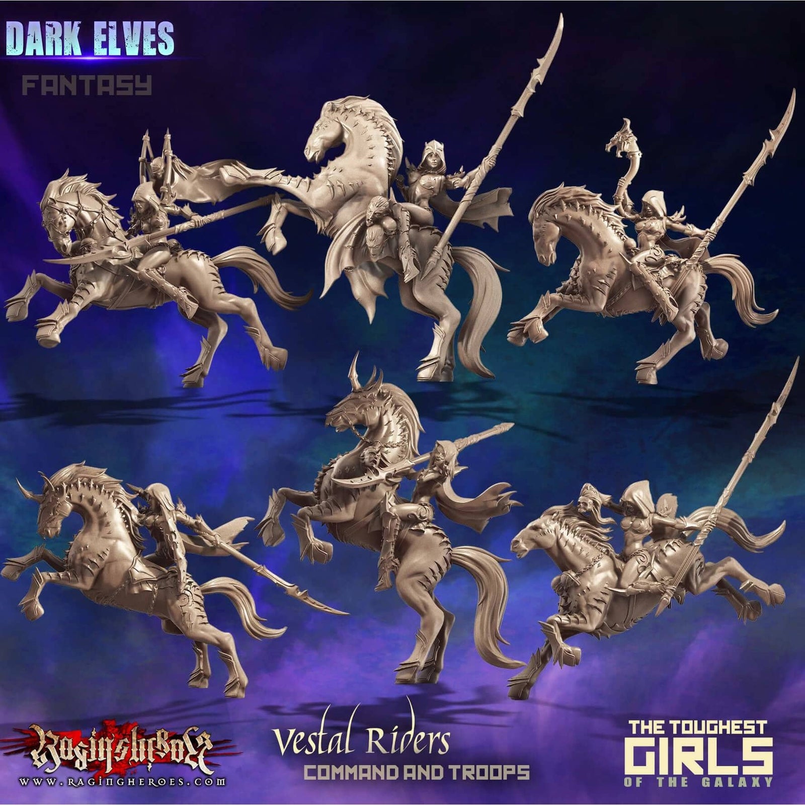 Pacote Vestal Riders (de - F)