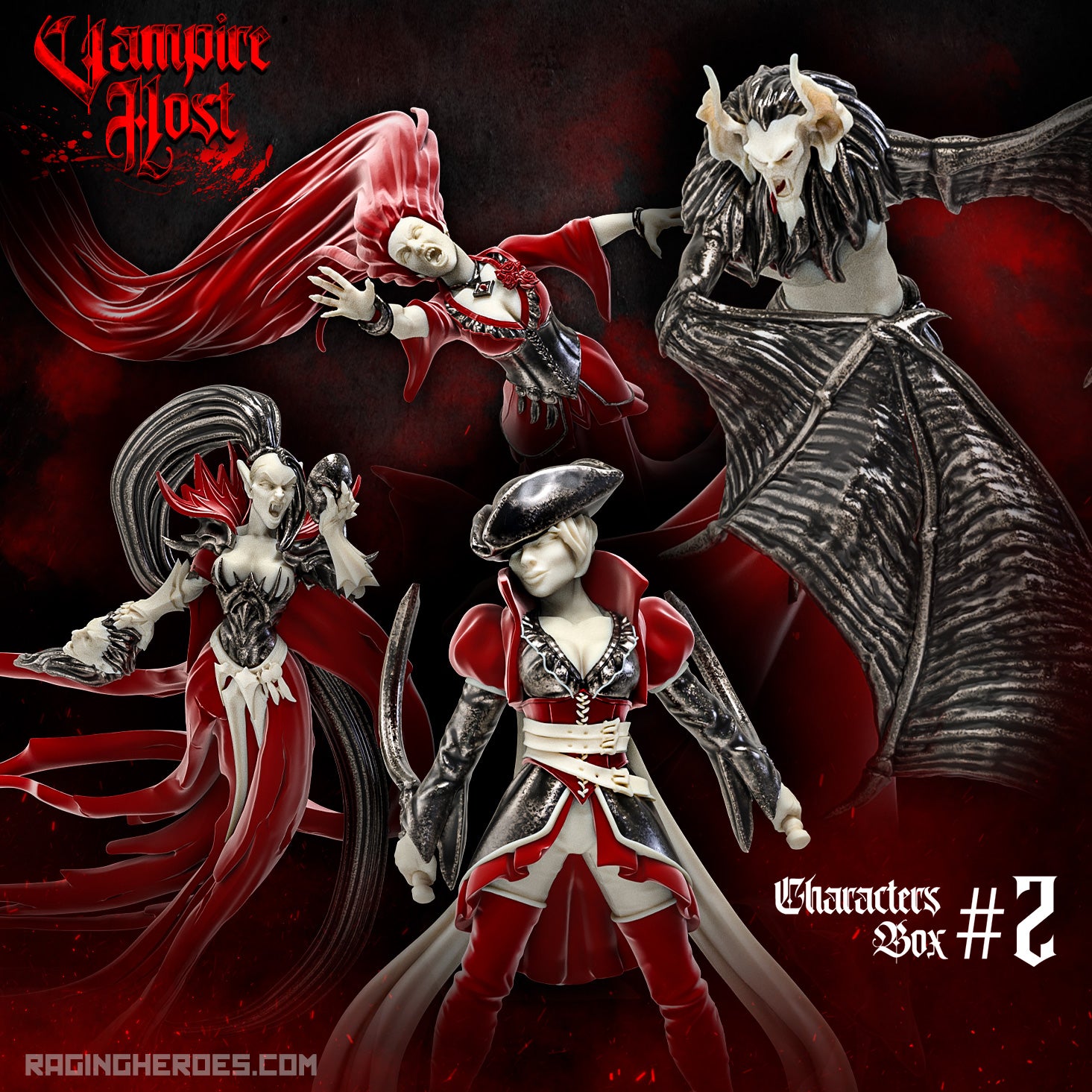 Vampire Host Characters Box #2 (Vampires - F)