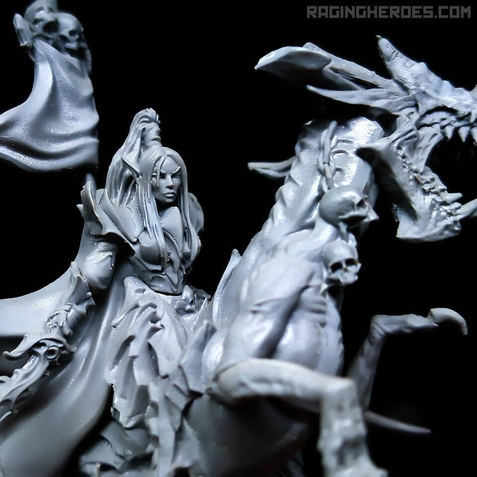 Varanith, Captain of the Draahk Riders (DE - F) - Raging Heroes