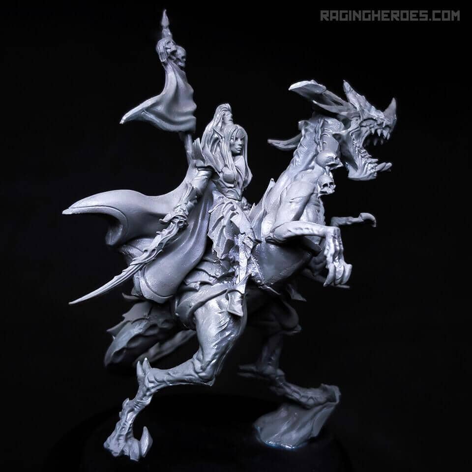 Varanith, Captain of the Draahk Riders (DE - F) - Raging Heroes