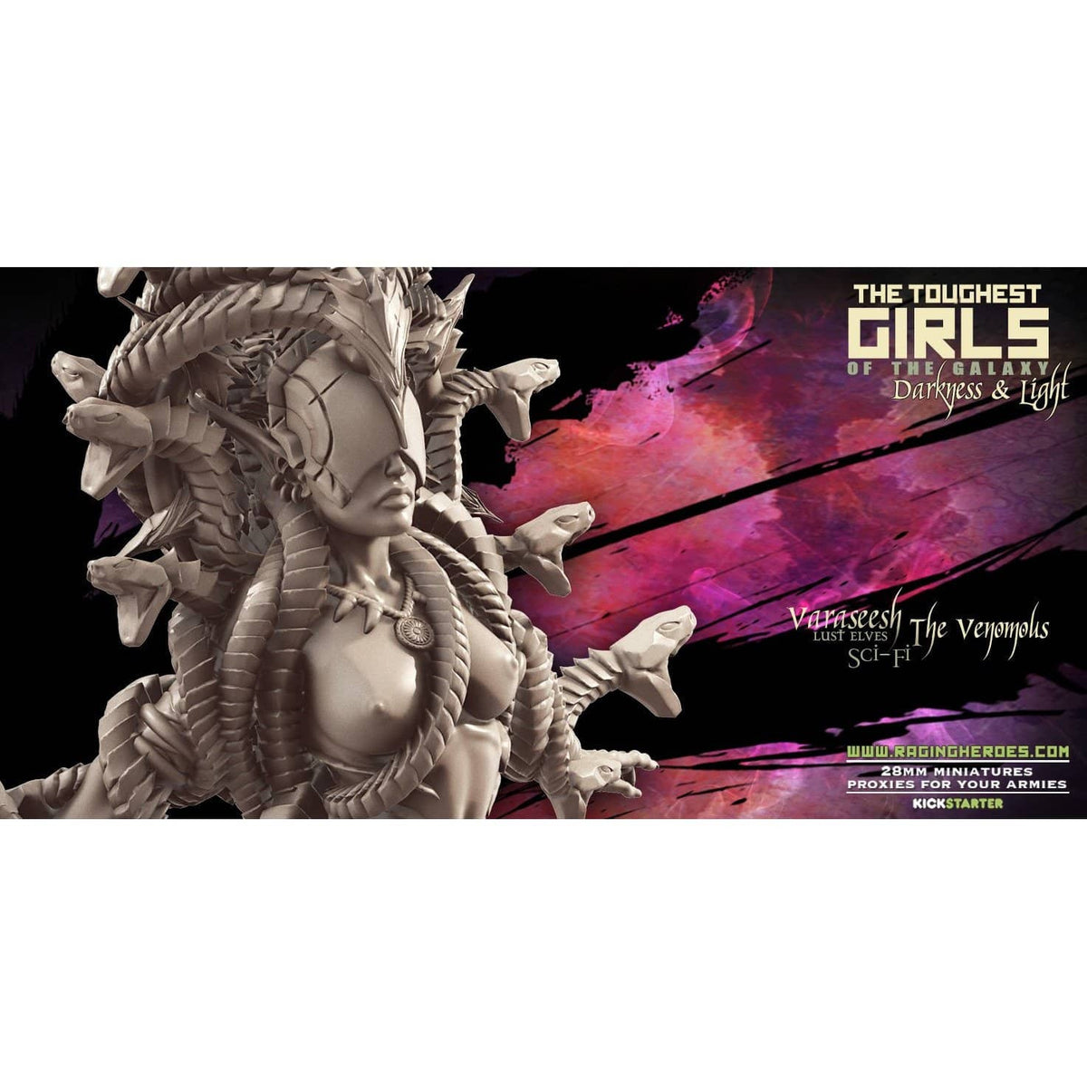 Varaseesh, The Venomous (LE – SF) - Raging Heroes