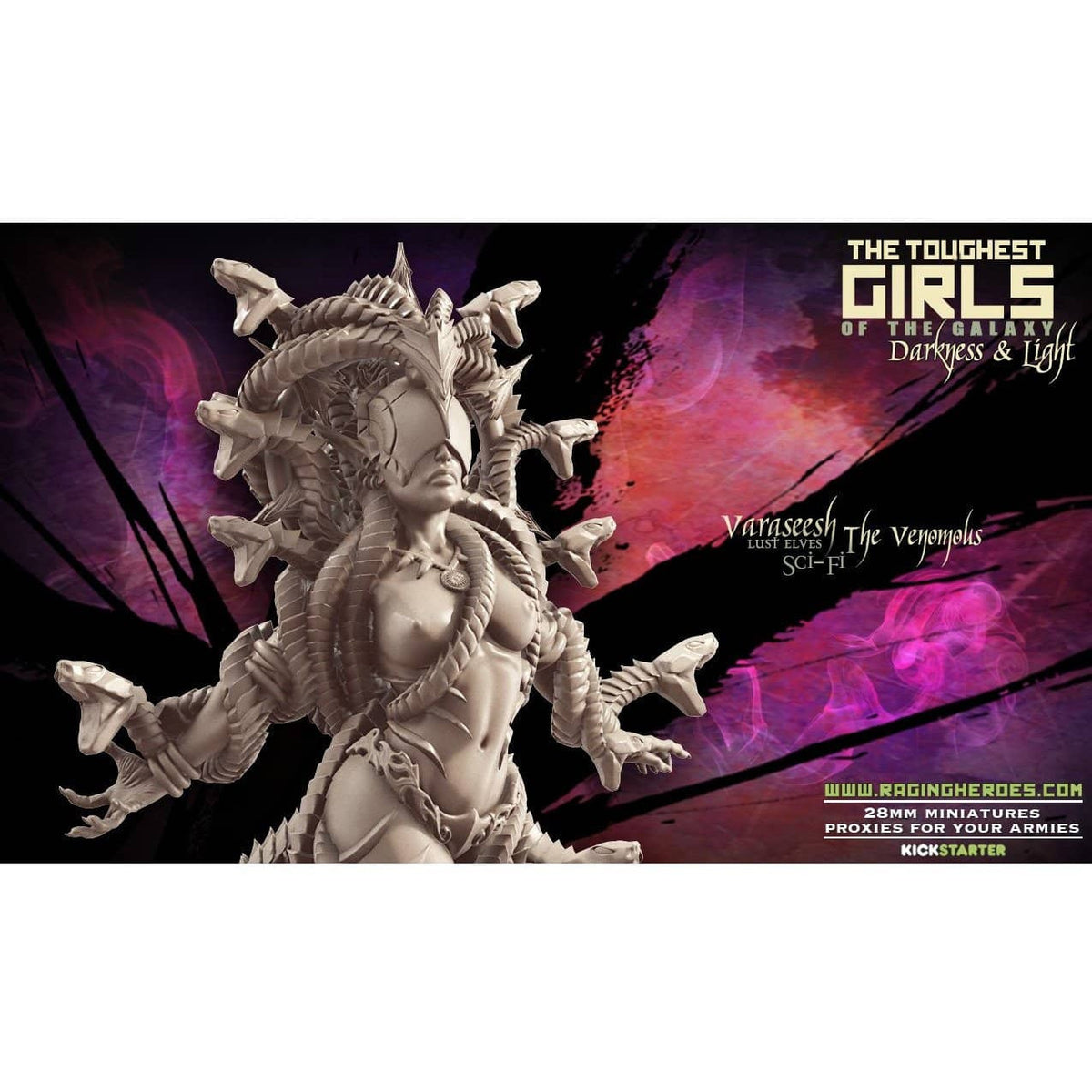 Varaseesh, The Venomous (LE – SF) - Raging Heroes