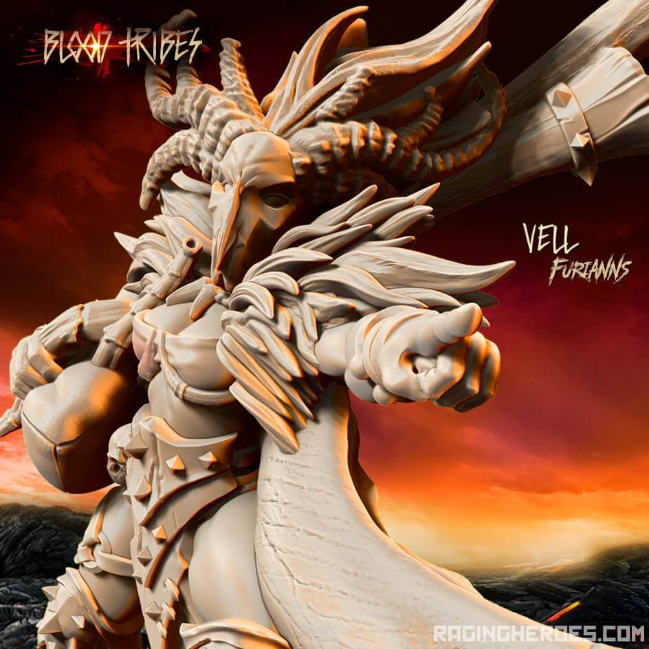 Krezia the Black and the Furianns (BT - F) - Raging Heroes