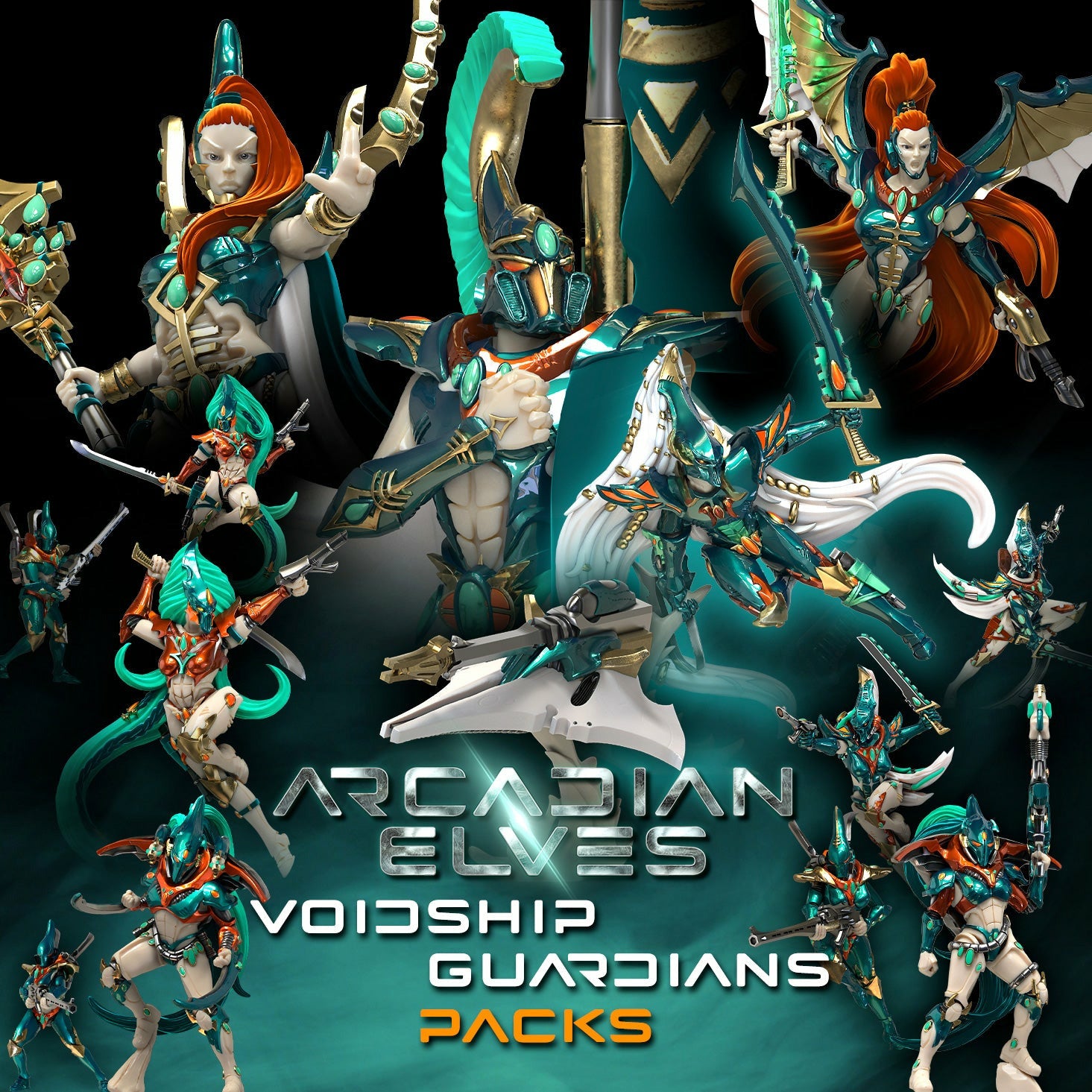 Τα πακέτα Guardians Voidship (AE - SF)