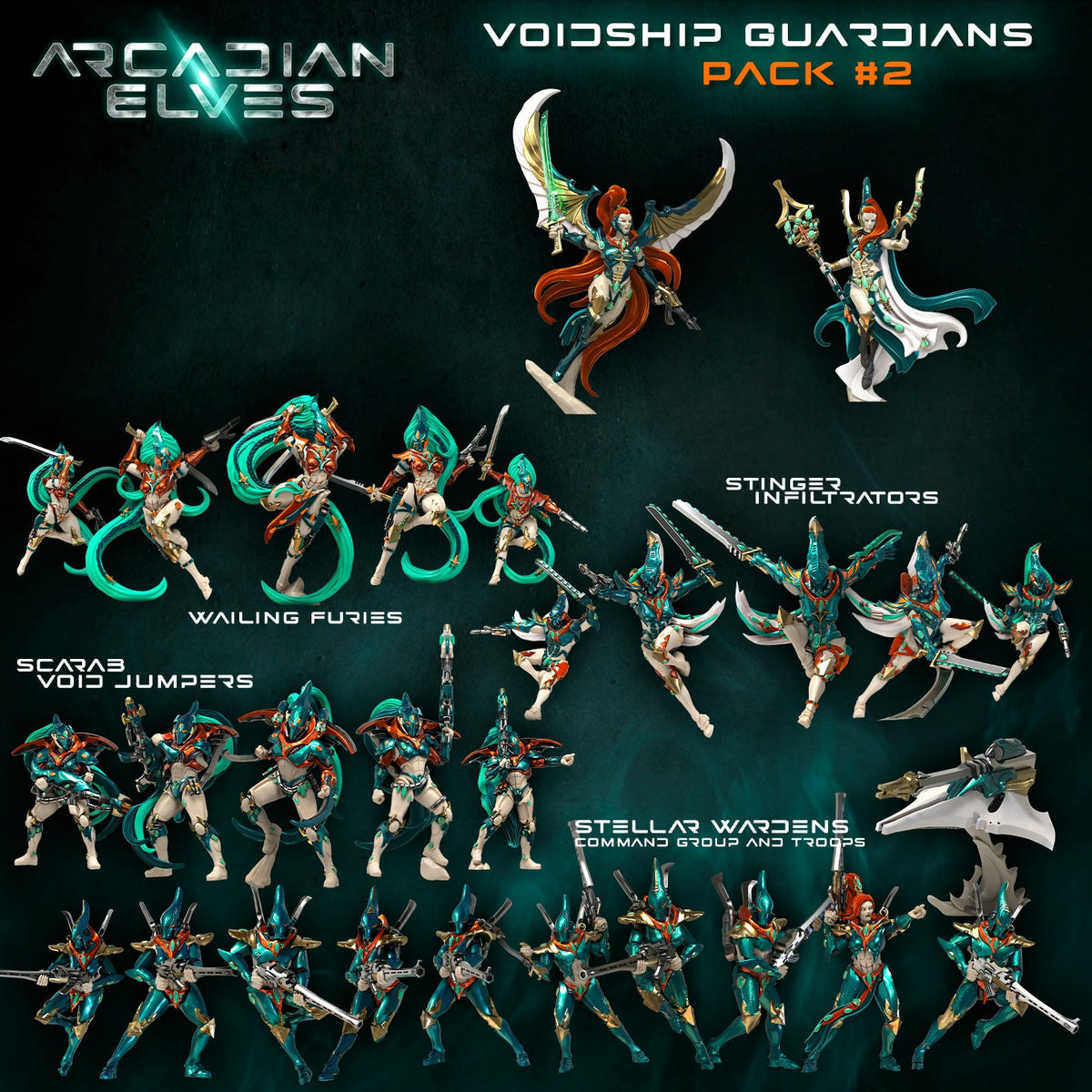 Voidship Guardians Packs (AE - SF) - Raging Heroes