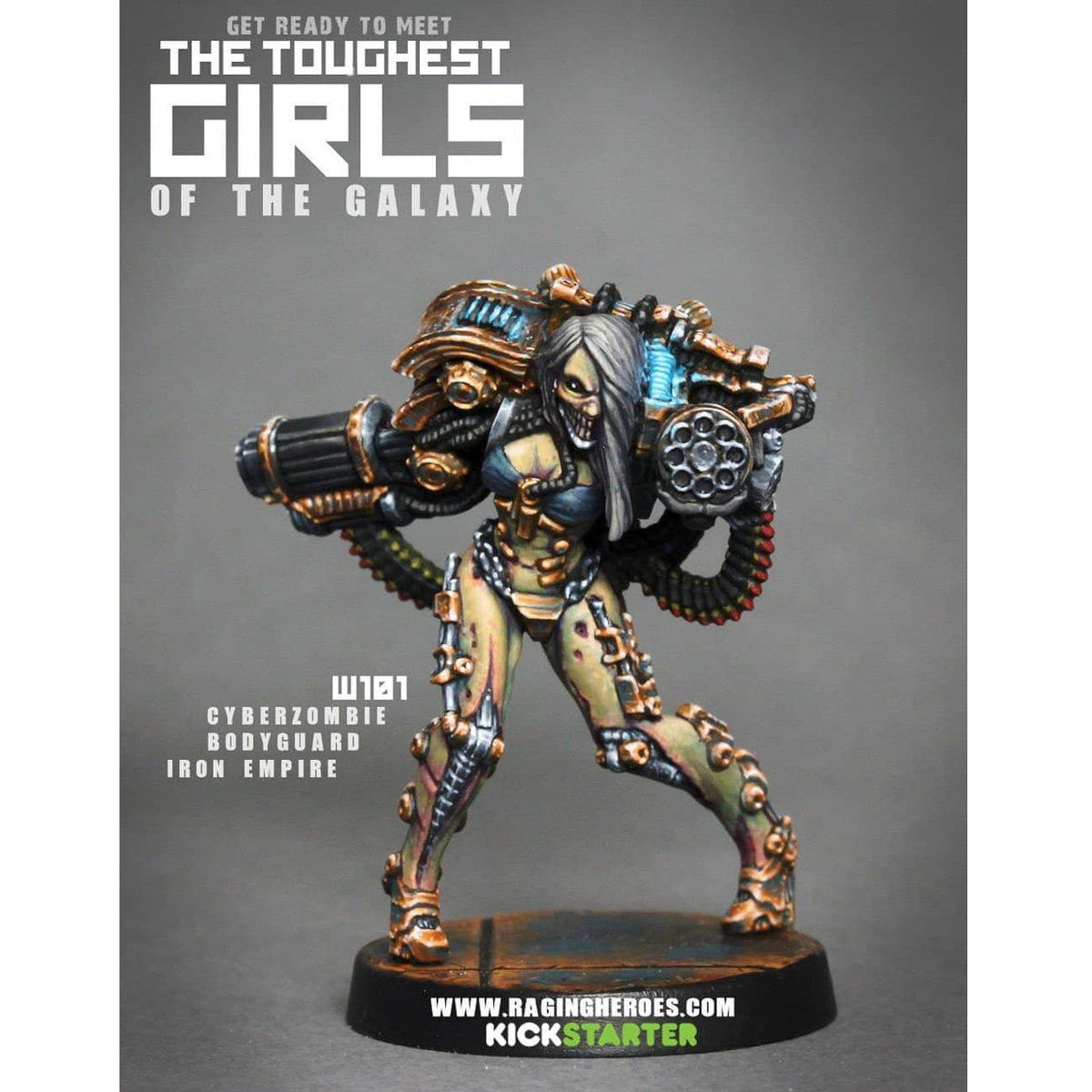 W101, Cyber Zombie Bodyguard (IE) - Raging Heroes