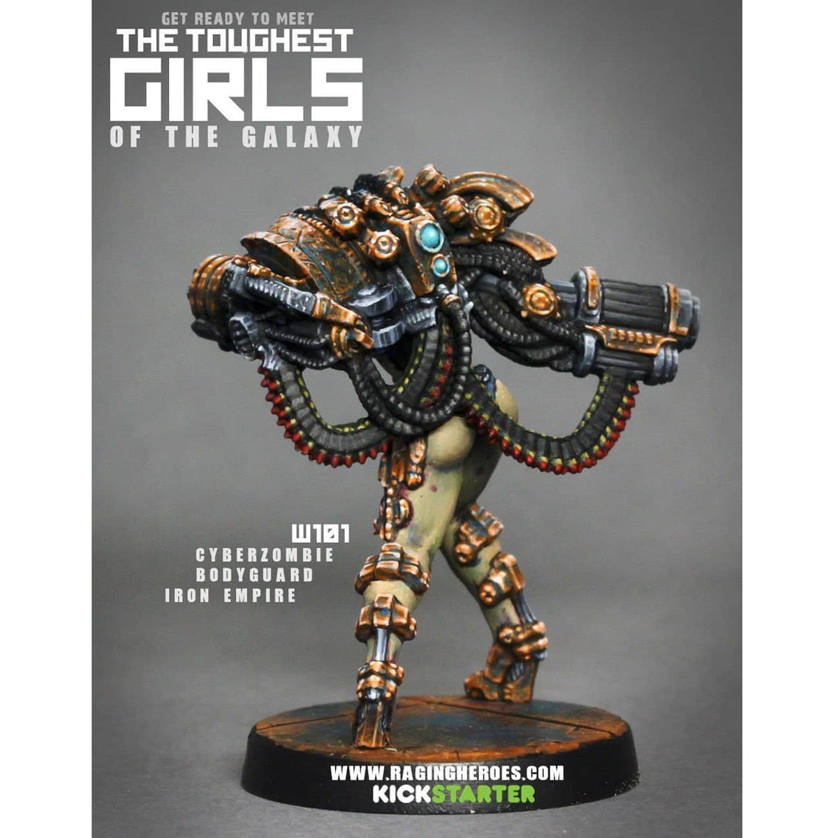 W101, Cyber Zombie Bodyguard (IE) - Raging Heroes