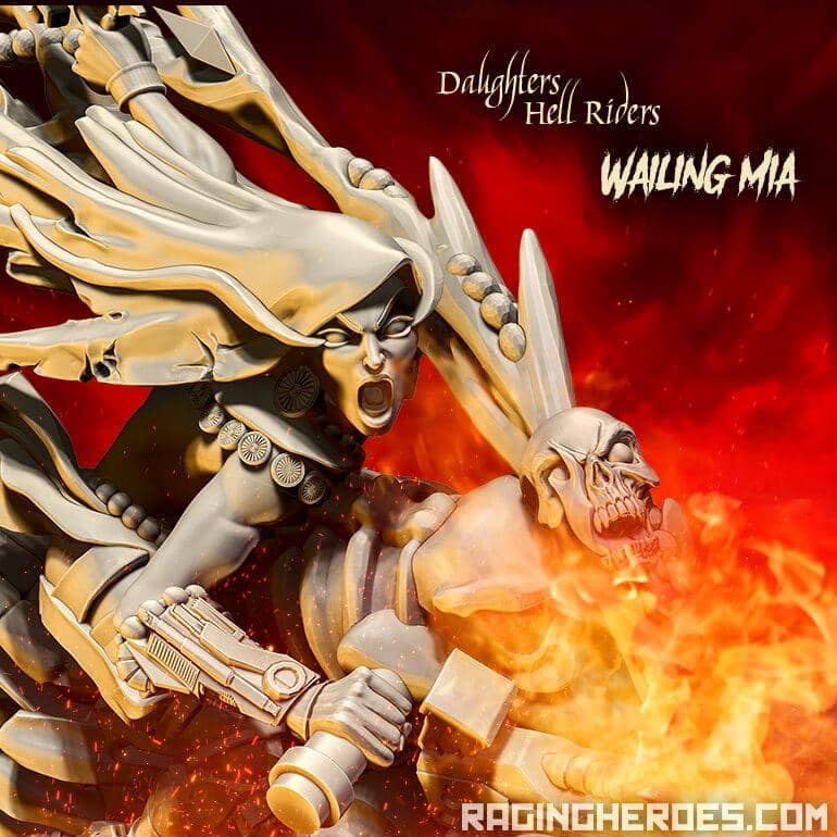 Wailing Mia, Hell Rider Daughter (SoEM - SF) - Raging Heroes