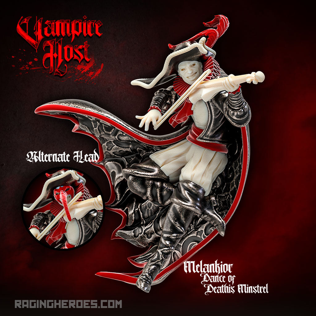 Melankior, Dance of Death&#39;s Minstrel (Vampires - F) - Raging Heroes