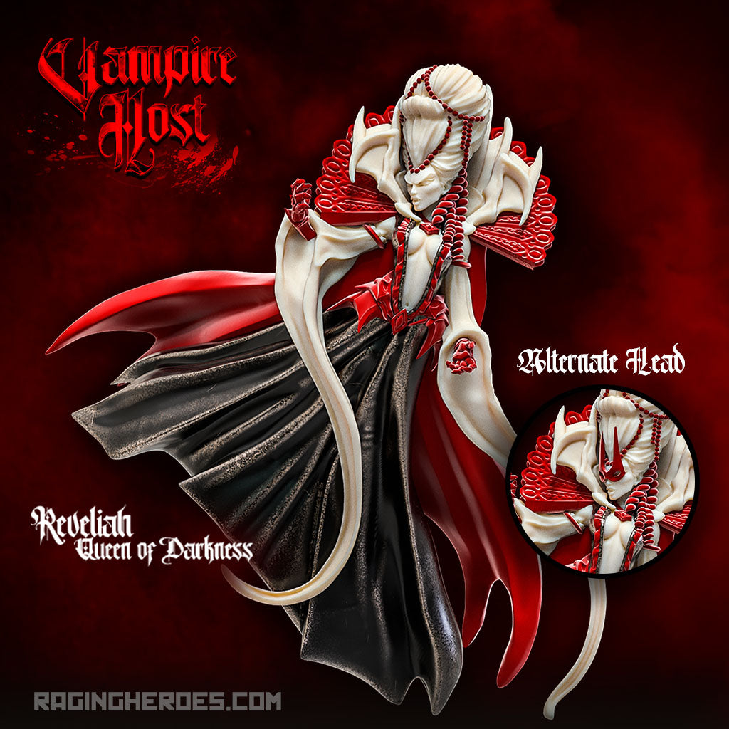 Reveliah, Queen of Darkness (Vampires - F) - Raging Heroes