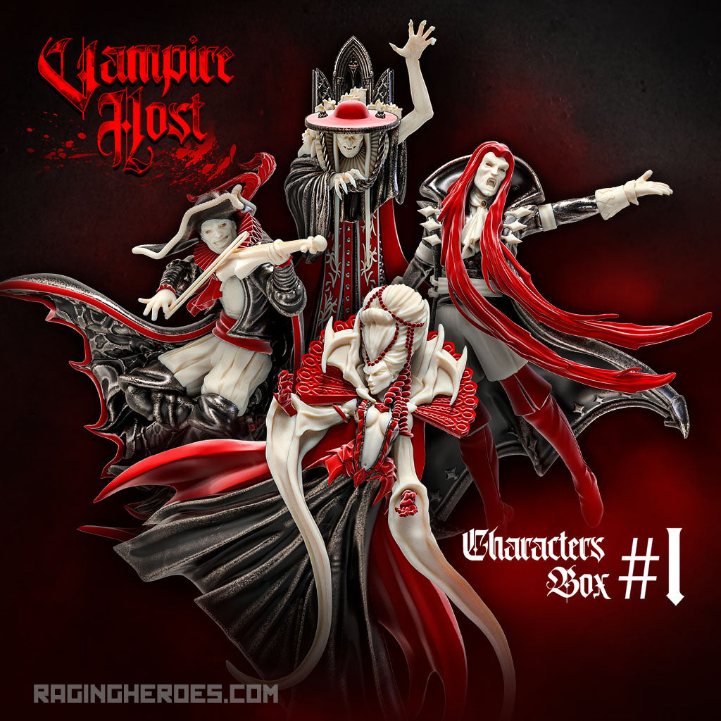 Vampire Host Personagens Caixa #1 (Vampiros - F)