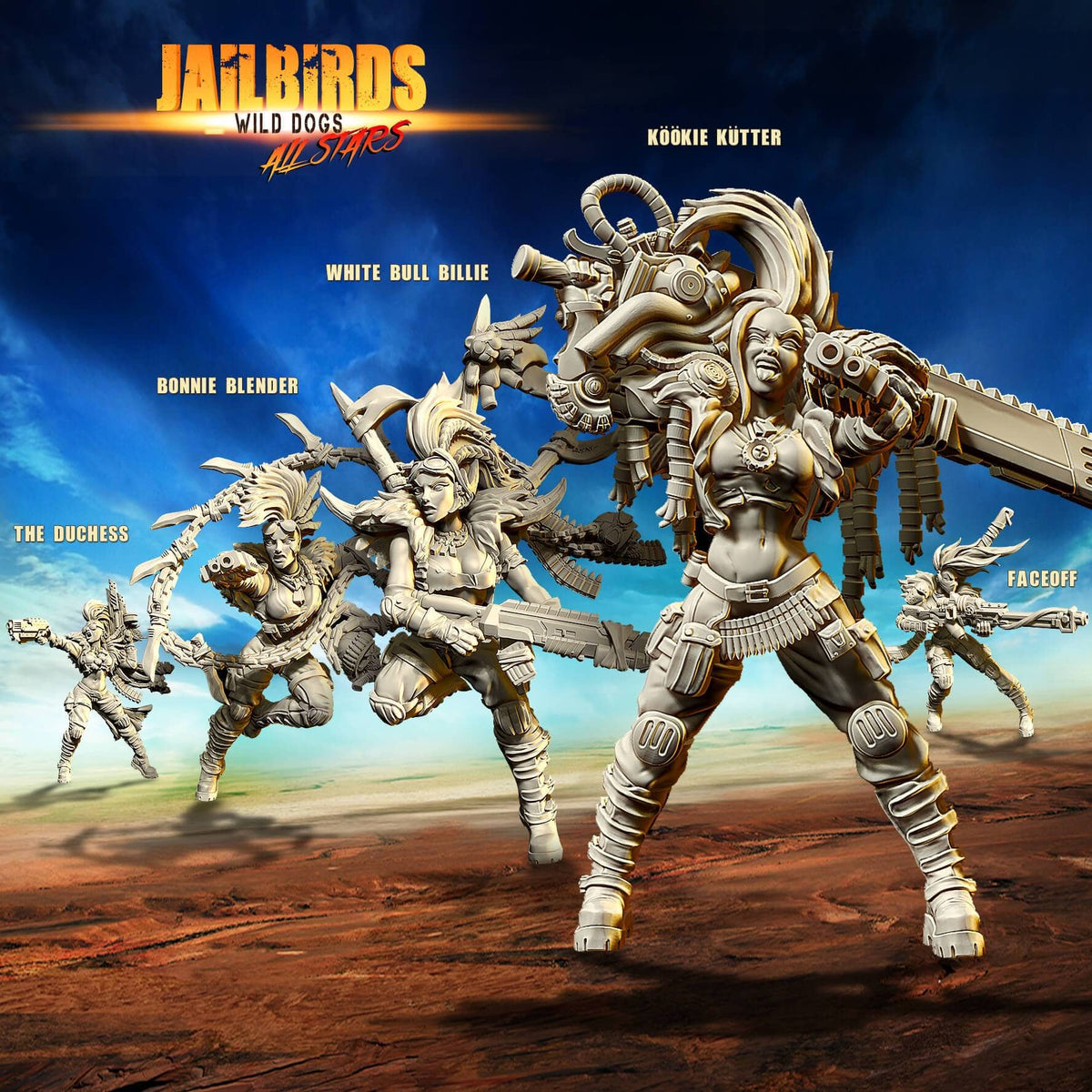 Wild Dogs All-Stars (JB) - Raging Heroes