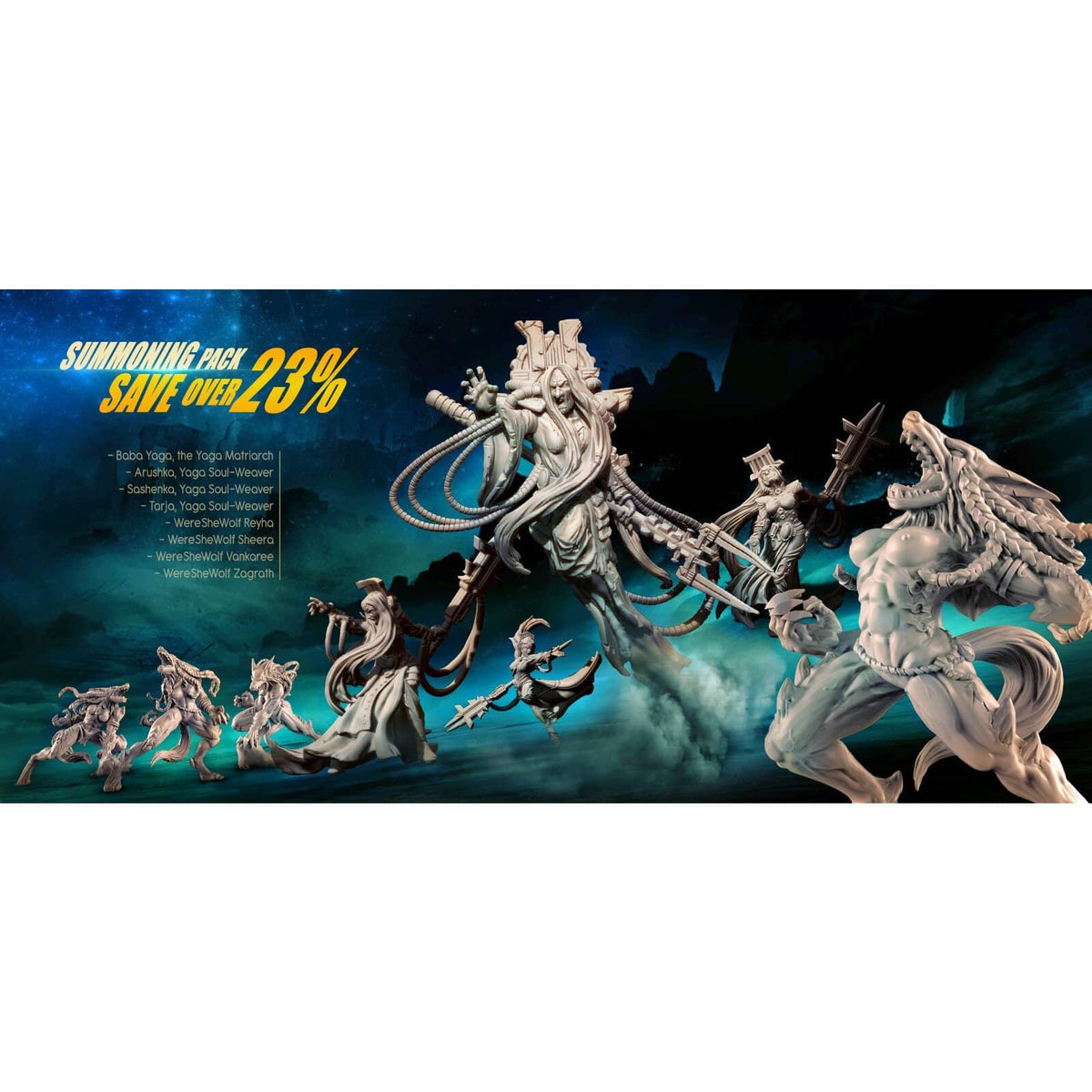 WINTER PACK - Kurganovas : Summoning Pack - Raging Heroes