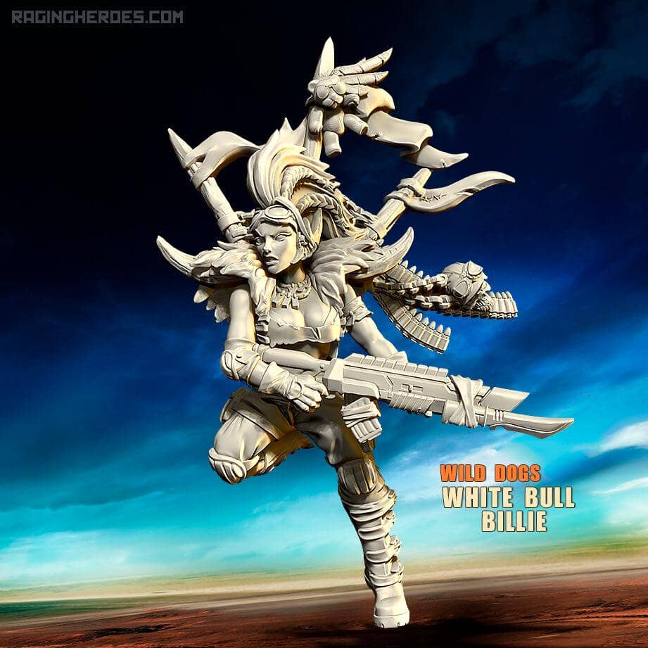White Bull Billie (WD - JB) - Raging Heroes