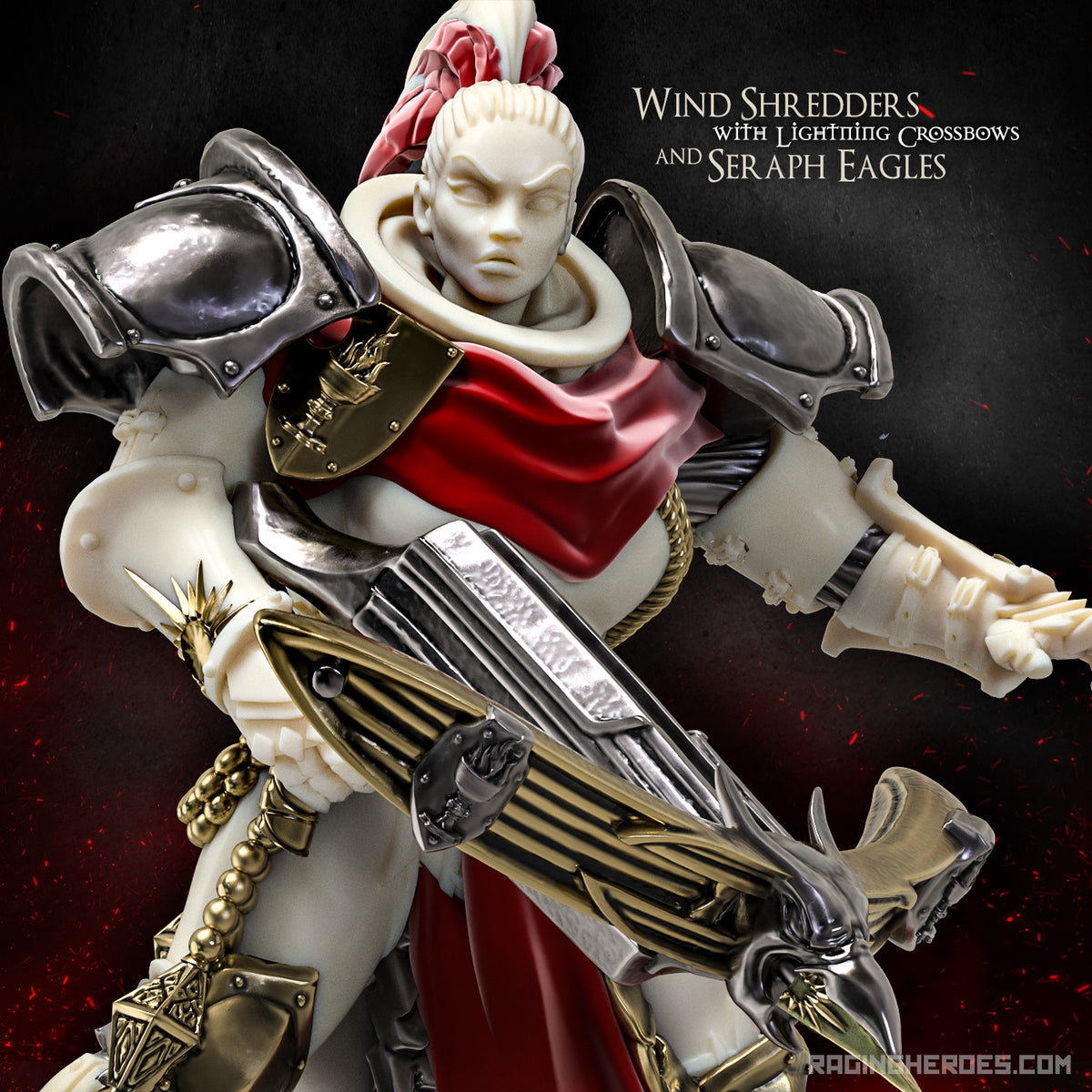 Wind Shredders and Seraph Eagles (Sisters - F) - Raging Heroes