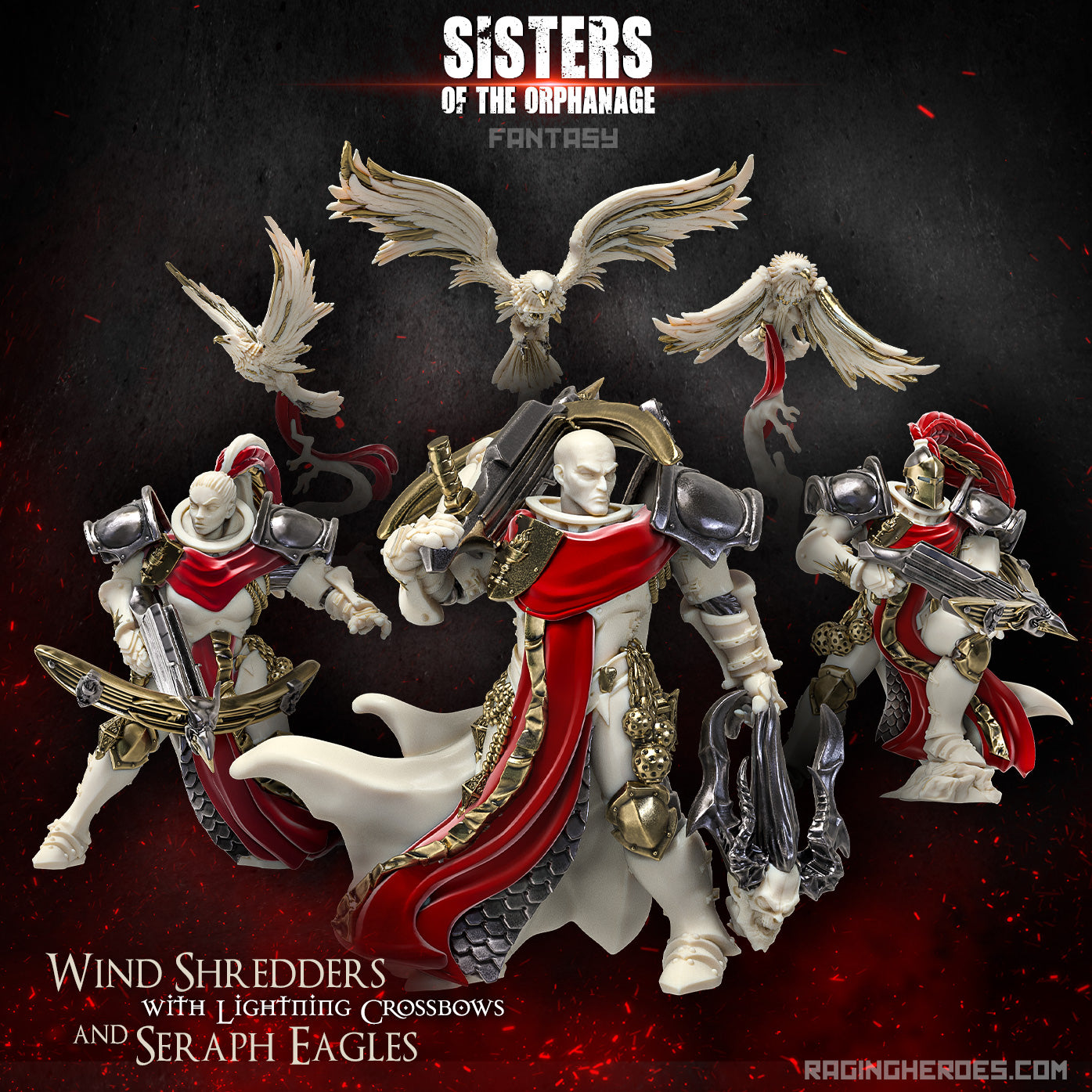 Wind Shredders และ Seraph Eagles (Sisters - F)