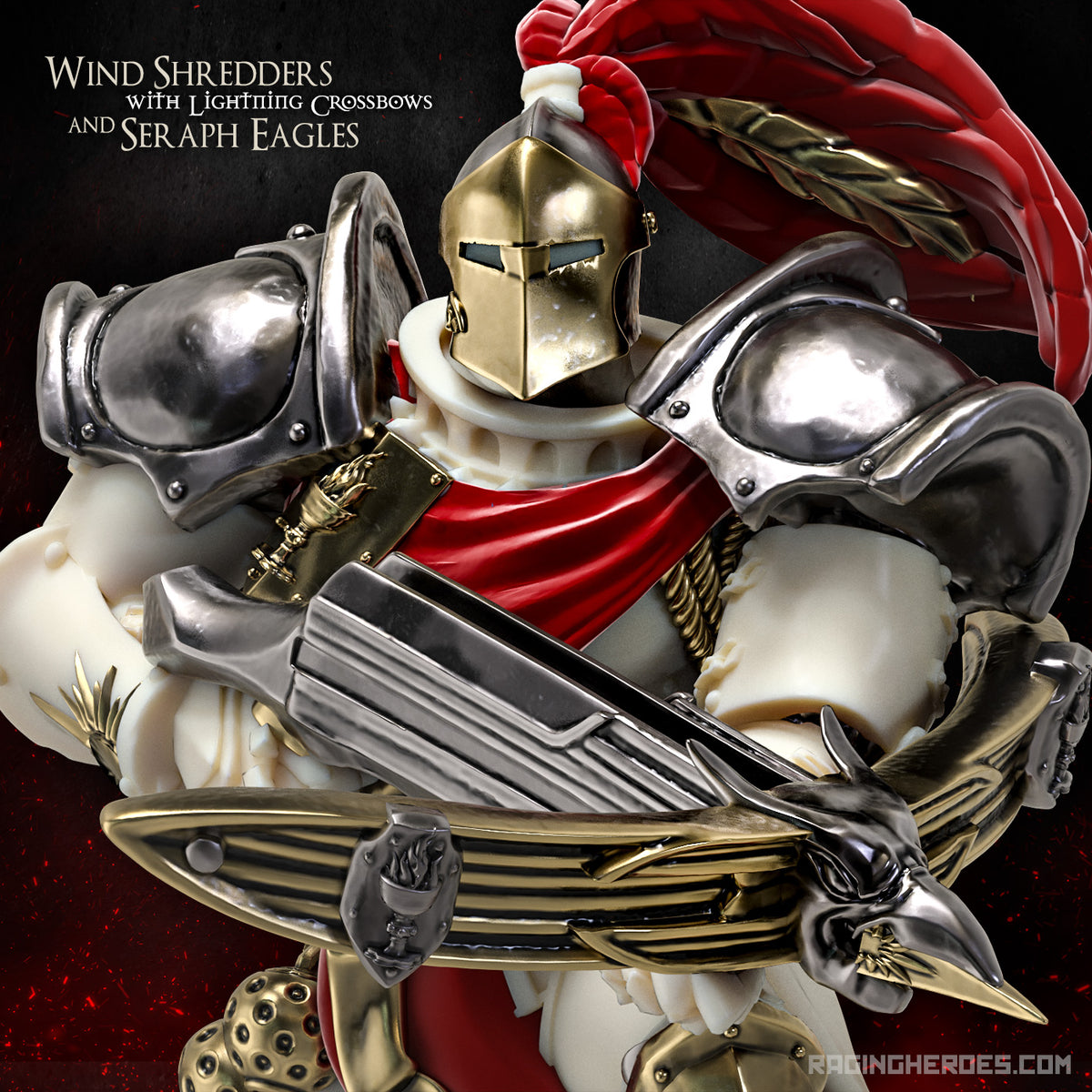 Wind Shredders and Seraph Eagles (Sisters - F) - Raging Heroes