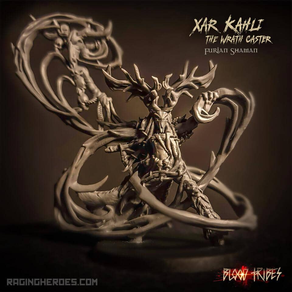 Xar-Kahli the Wrath Caster (BT - F) - Raging Heroes