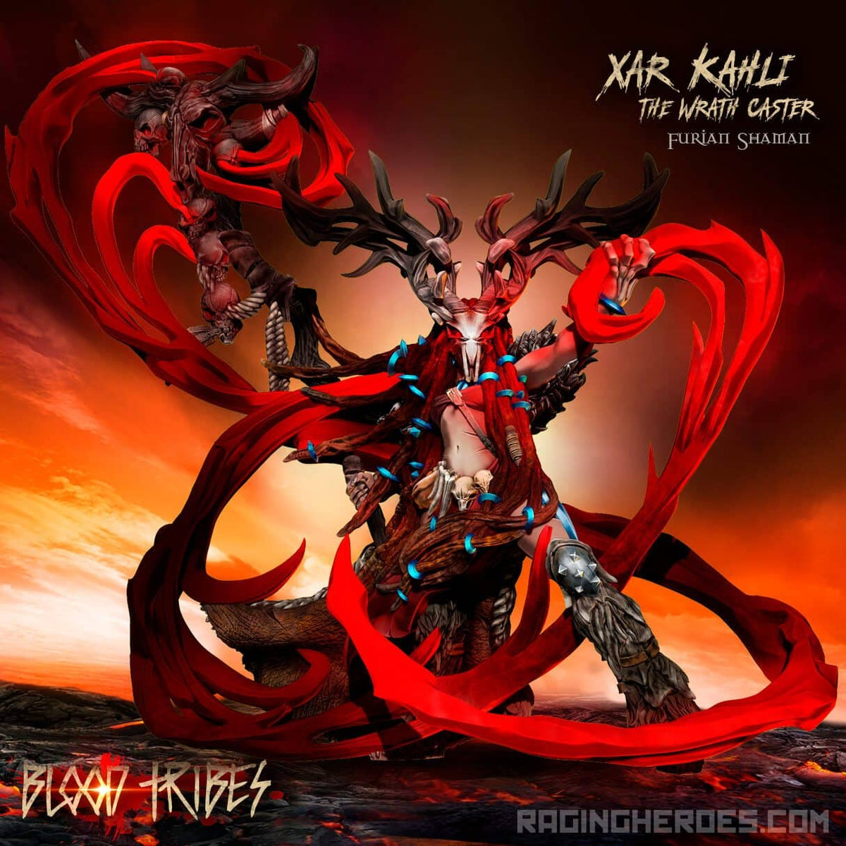 Xar-Kahli the Wrath Caster (BT - F) - Raging Heroes