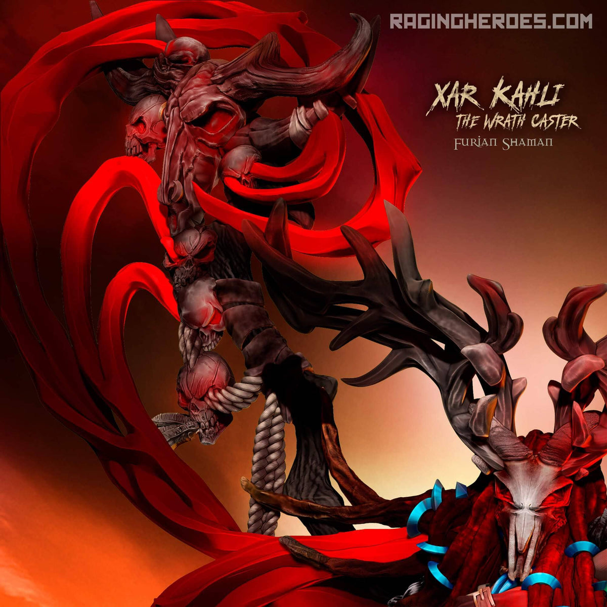 Xar-Kahli the Wrath Caster (BT - F) - Raging Heroes