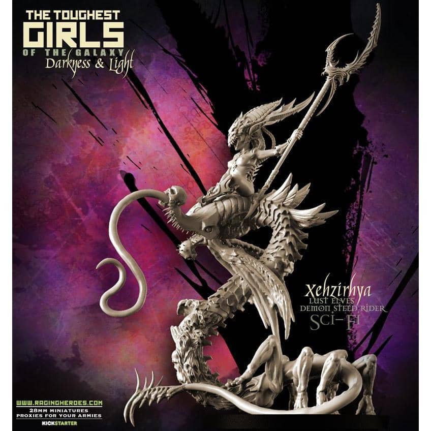 Xehzirhya, Demon Steed Rider (LE – SF) - Raging Heroes