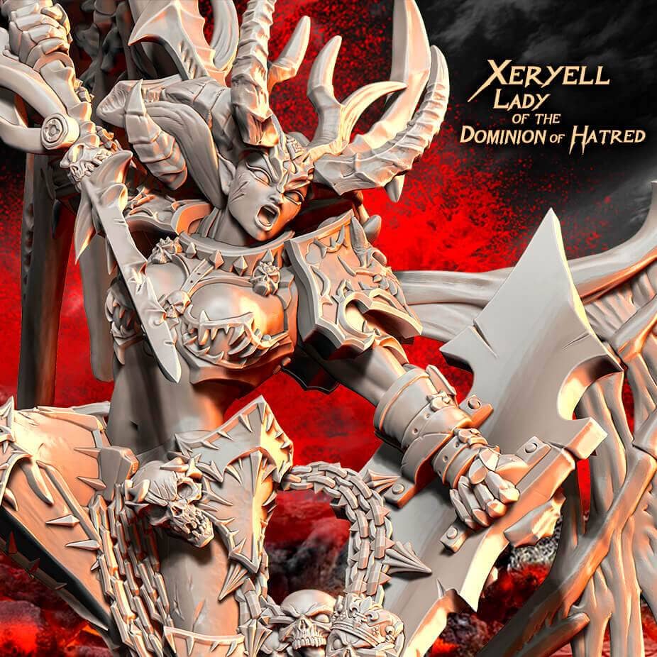 Xeryell, LADY of the Dominion of Hatred (CS - F) - Raging Heroes