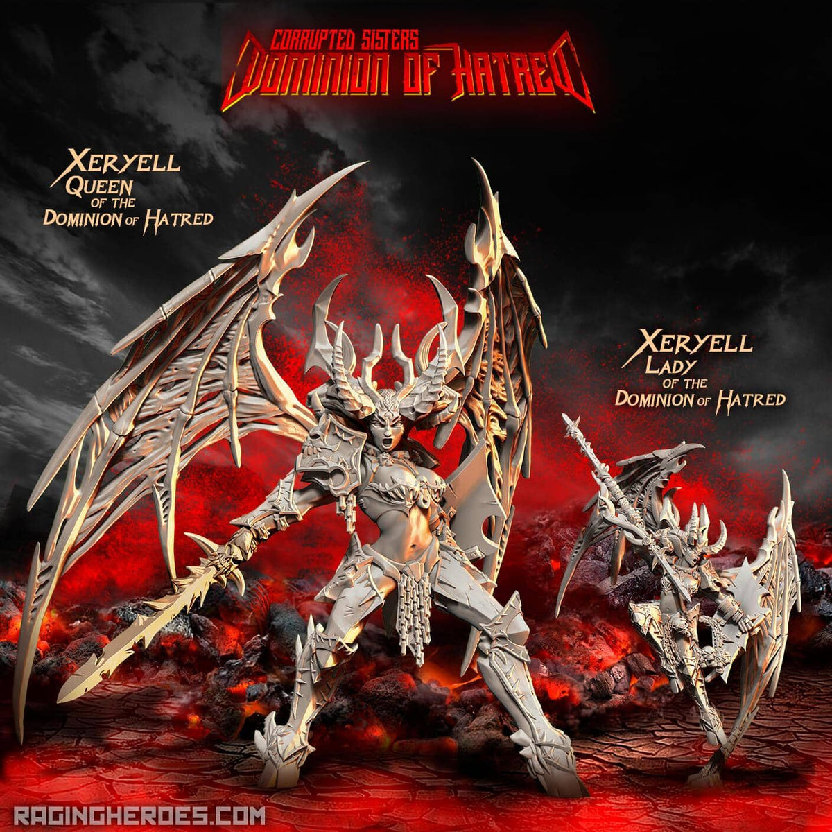 Reign of Destruction Packs (CS - F/SF) - Raging Heroes