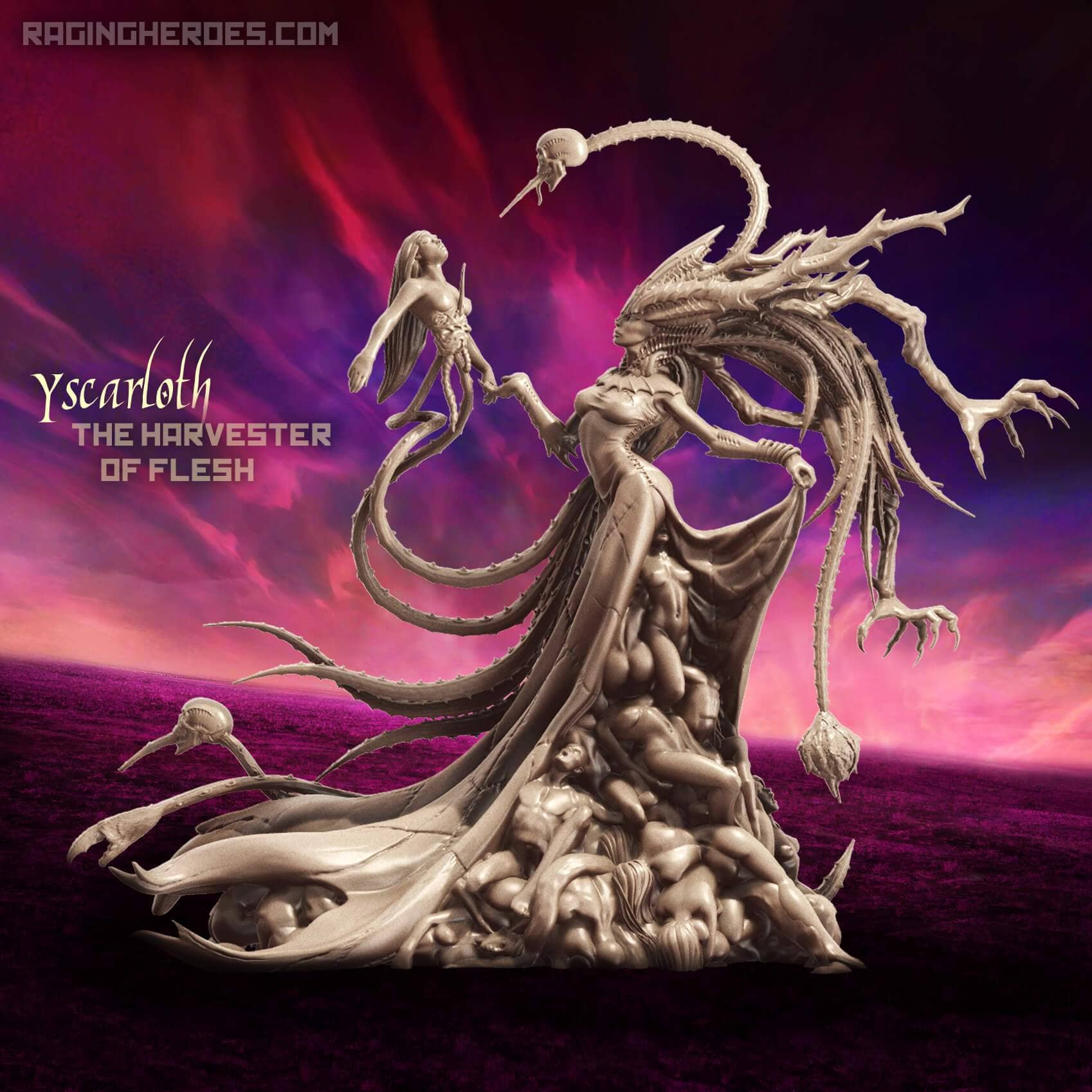 Yscarloth、The Harvester of Flesh、Fantasyバージョン（LE -F）