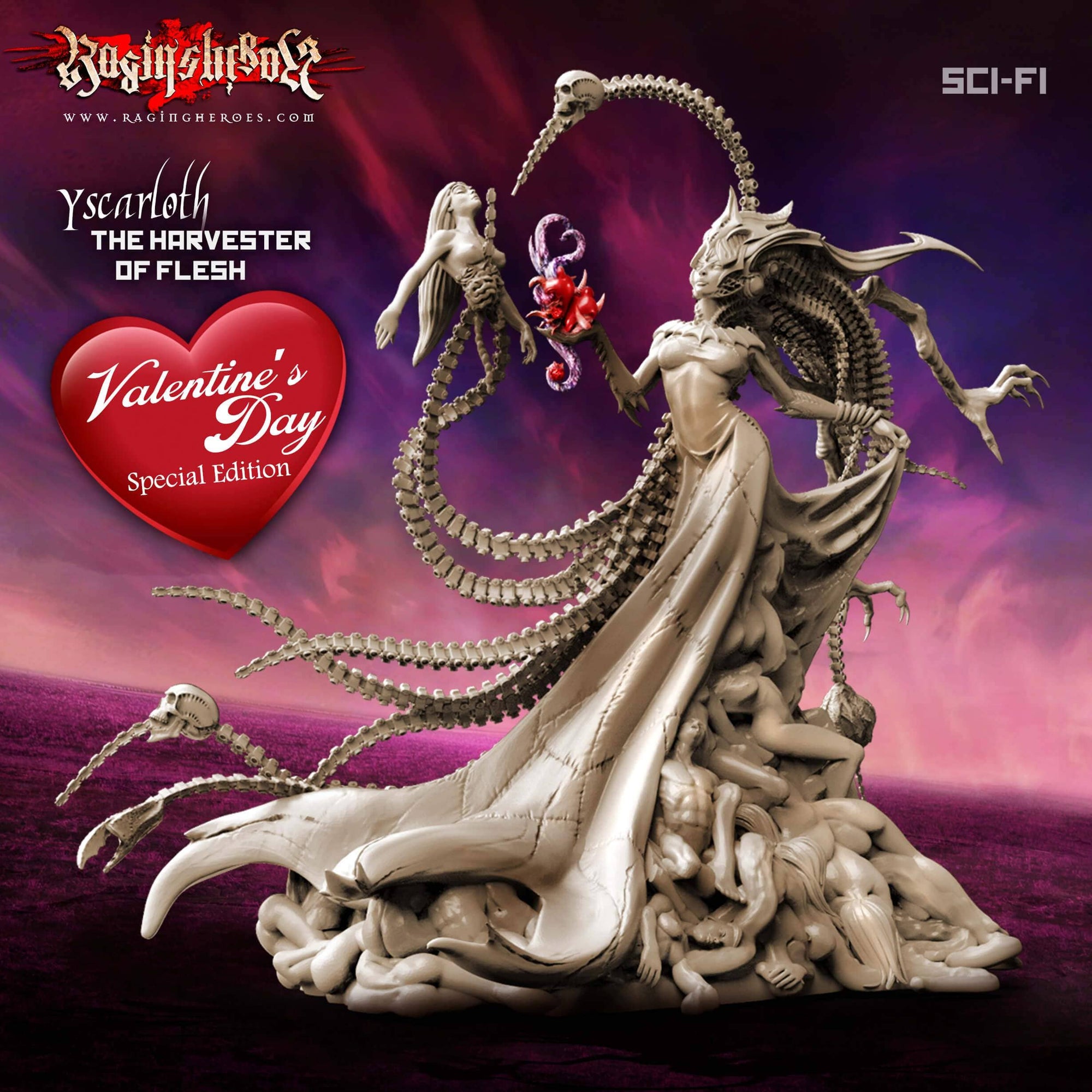 Yscarloth, The Harvester of Flesh, Valentine's Day Special Edition Sci -Fi Version (LE - SF)