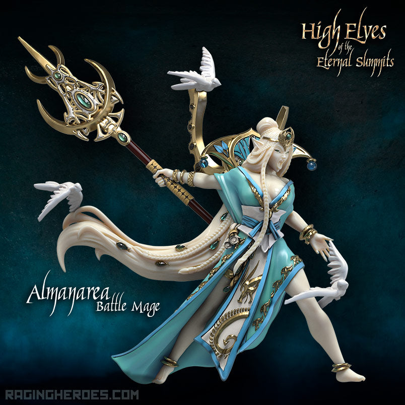 Almanarea, Battle Mage (HE - F) - Raging Heroes