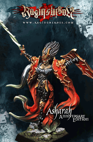 Asharah Heroic (28mm) - Anniversary Edition - Raging Heroes