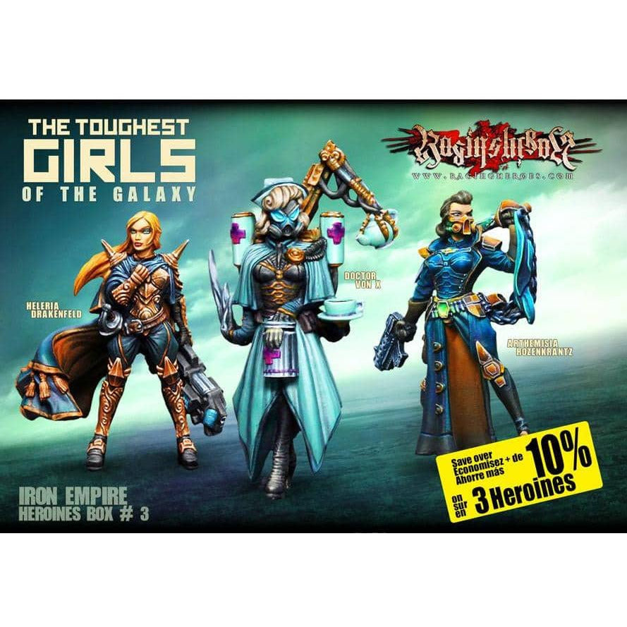 Heroines Box Iron Empire 3 - Raging Heroes