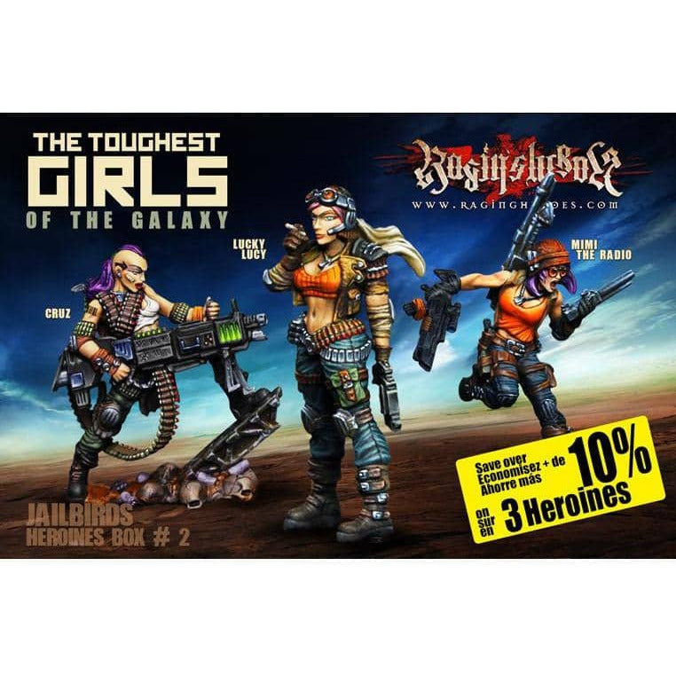 Heroines Box Jailbirds 2 - Raging Heroes