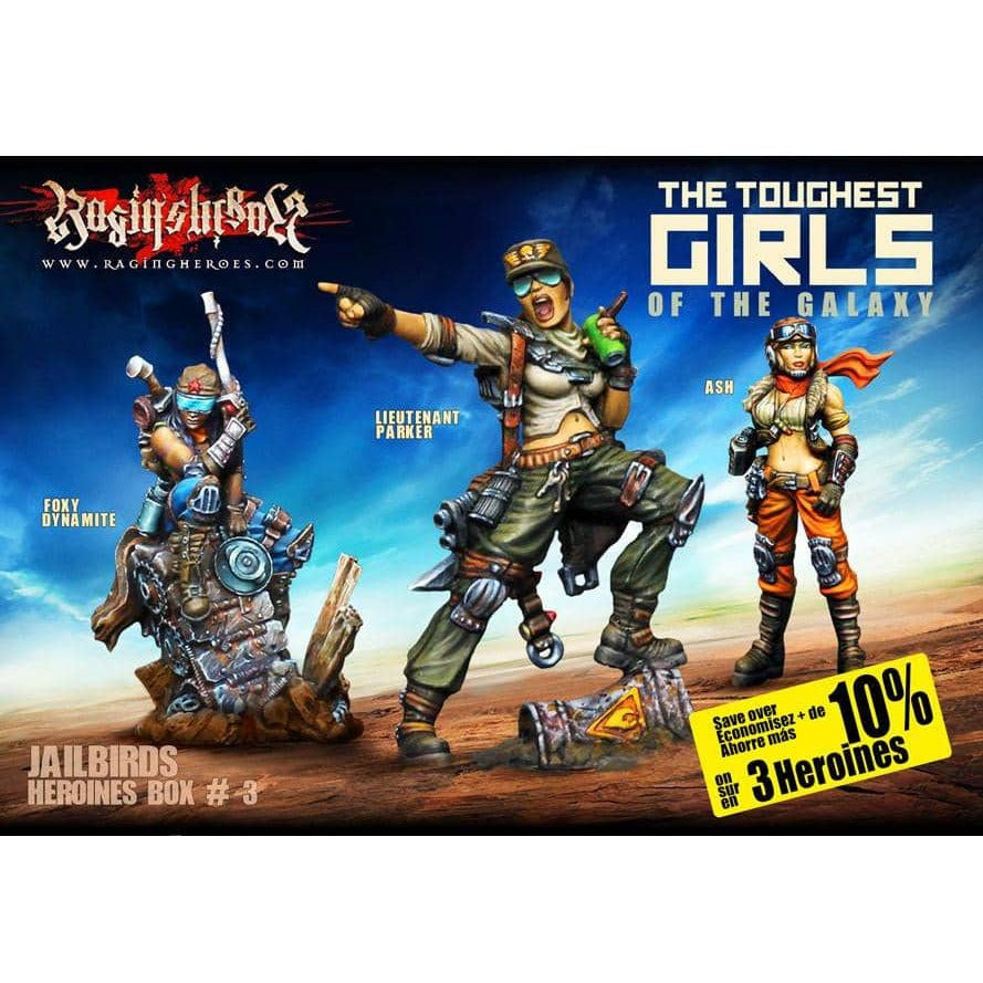 Heroines Box Jailbirds 3 - Raging Heroes