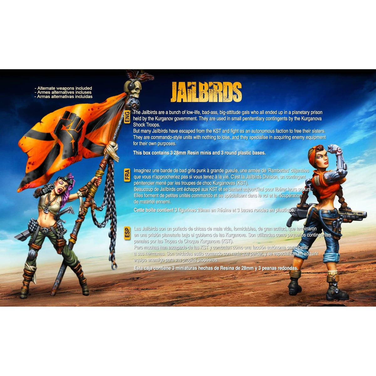 Heroines Box Jailbirds 4 - Raging Heroes