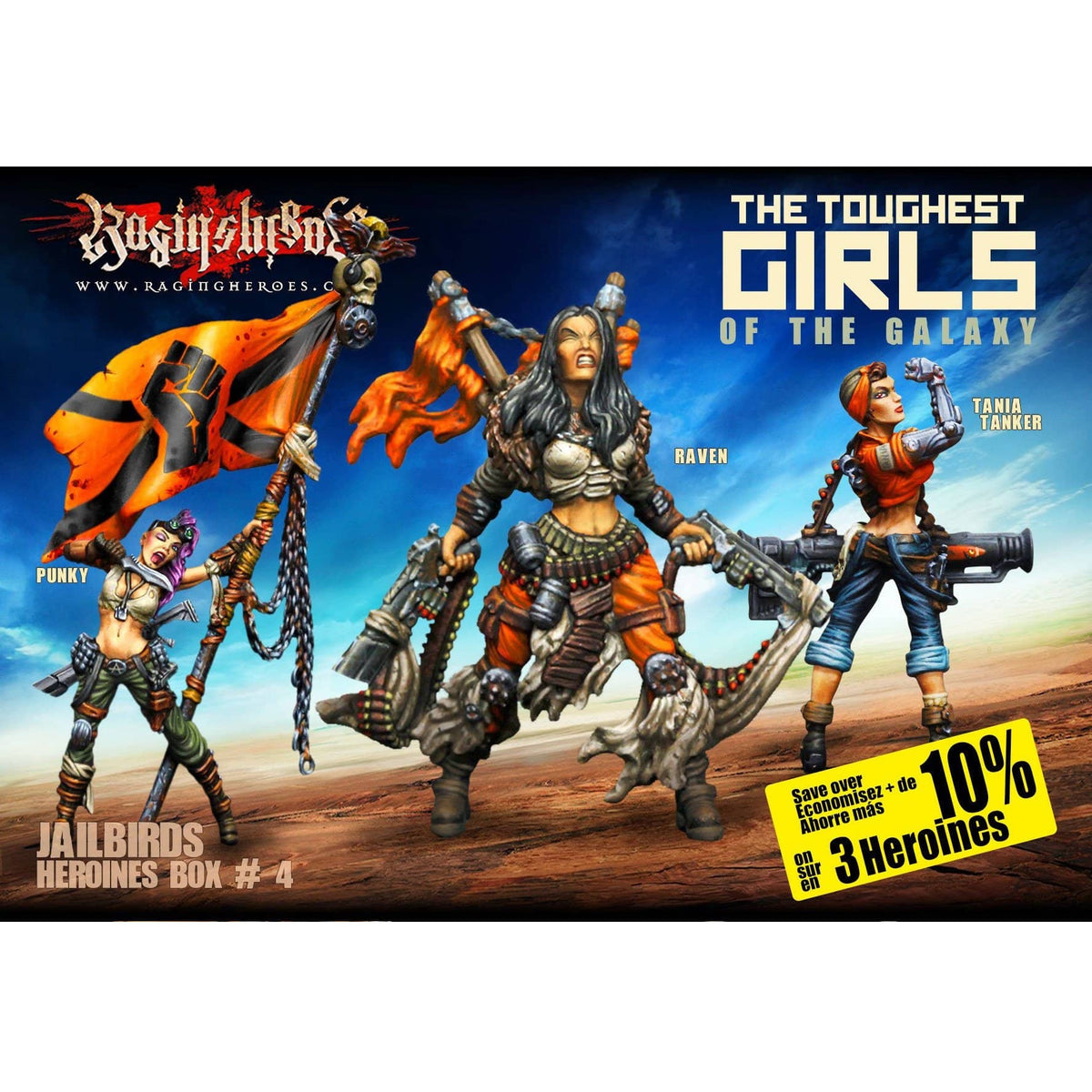 Heroines Box Jailbirds 4 - Raging Heroes