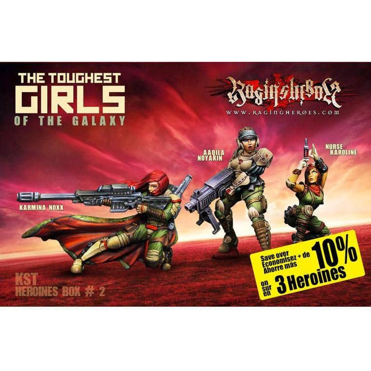 Heroines Box KST 2 - Raging Heroes