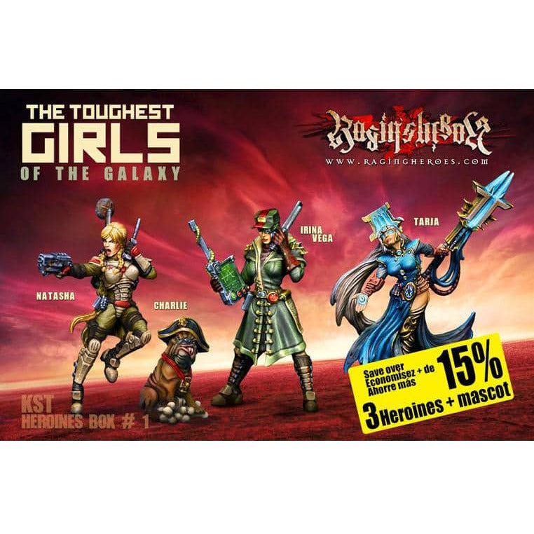 Heroines Box KST 1 - Raging Heroes