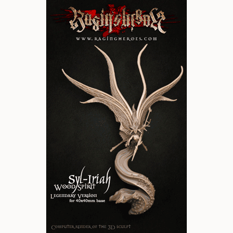 Syl-Iriah, Spirit of the Woods - Legendary version - Raging Heroes